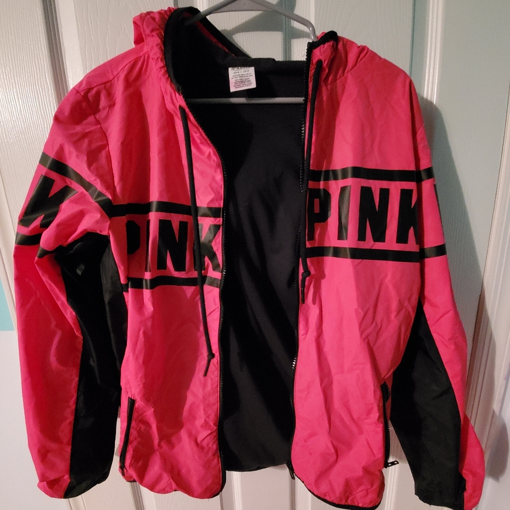 Pink PINK anorak jacket